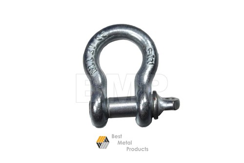 Bow screw shackle - 1/2, 4x4
